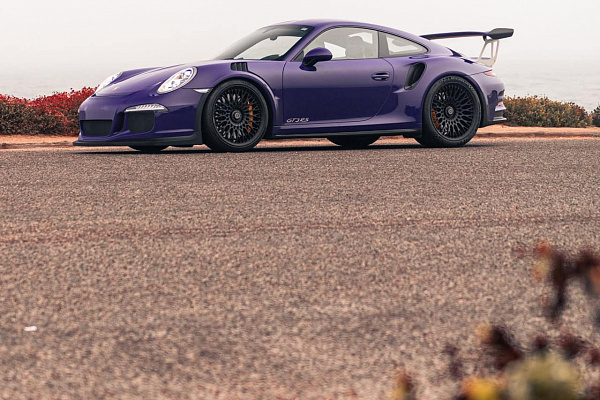Фото дисков Brixton Forged TR20 Черный сатин на Porsche 911 VII