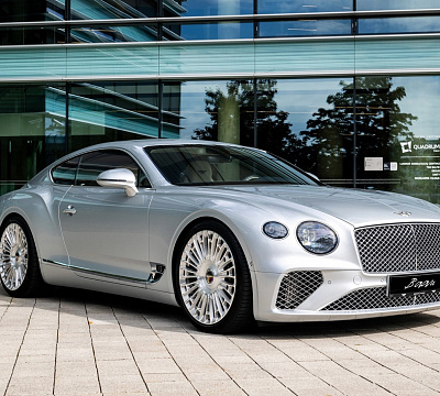 Фото дисков Brixton Forged LX01 на Bentley Continental GT III