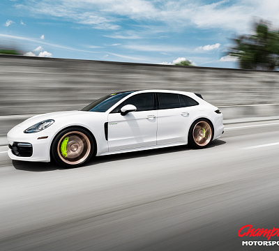 Фото дисков Vossen RS74 на Porsche Panamera II