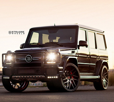 Фото дисков Strasse Wheels SM7T Deep Concave на Mercedes-Benz G-Class II