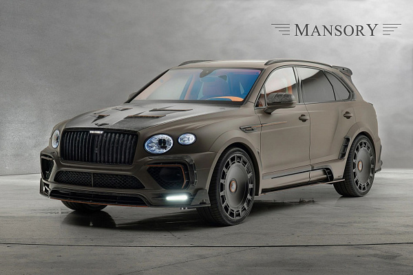 Фото дисков Mansory FD.15 Черный сатин на Bentley Bentayga