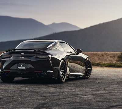 Фото дисков Vossen HF-3 на Lexus LC 500
