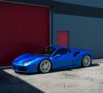 Фото дисков Anrky RS2.3 на Ferrari 488