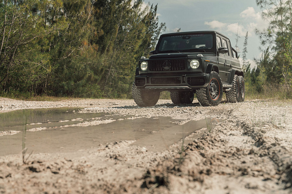 Фото дисков Black Rhino AXLE Черный матовый на Mercedes-Benz G-Class III