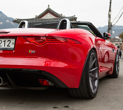 Фото дисков Vossen VFS-1 на Jaguar F-Type