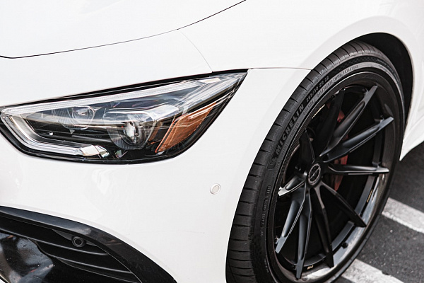Фото дисков Brixton Forged R11-R Черный сатин на Mercedes-Benz AMG GT I