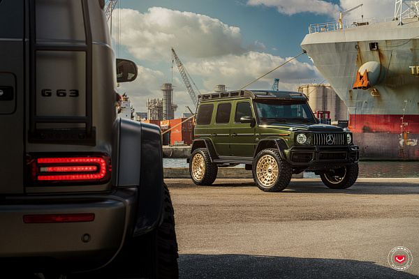 Фото дисков Vossen LC3-12 Глянцевая шампань на Mercedes-Benz G-Class III