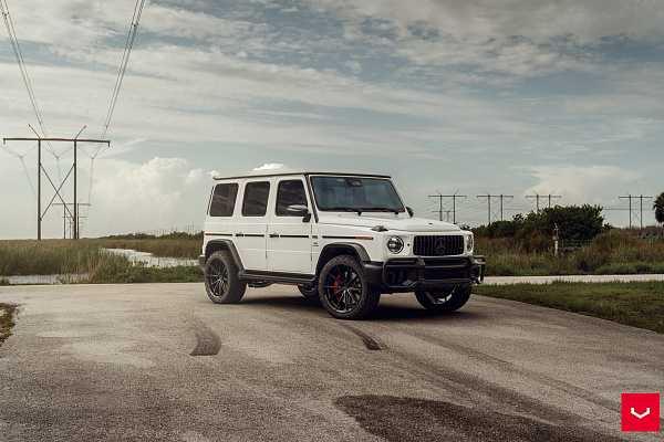 Фото дисков Vossen HFX-2 (5-Lug) Черный глянец на Mercedes-Benz G-Class III