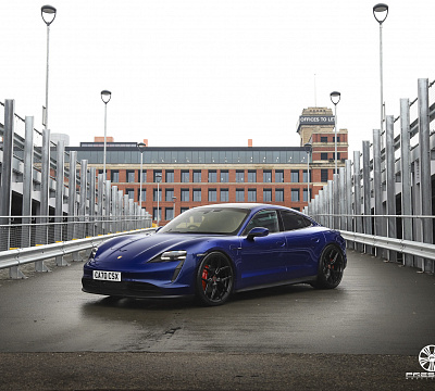 Фото дисков Vossen HF-5 на Porsche Taycan I