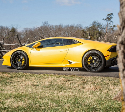 Фото дисков Strasse Wheels SM5R Deep Concave FS на Lamborghini Huracan