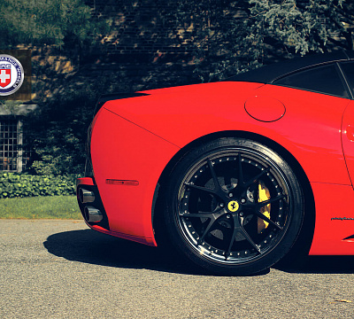 Фото дисков HRE S101 на Ferrari California