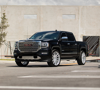 Фото дисков Vossen HF6-1 на GMC Sierra III