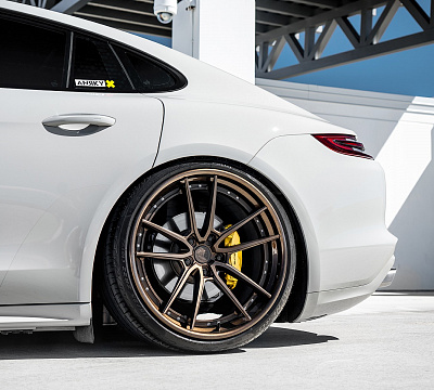Фото дисков Anrky AN34 на Porsche Panamera III