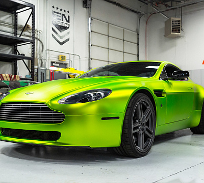Фото дисков Vossen HF-1 на Aston Martin Vantage 3