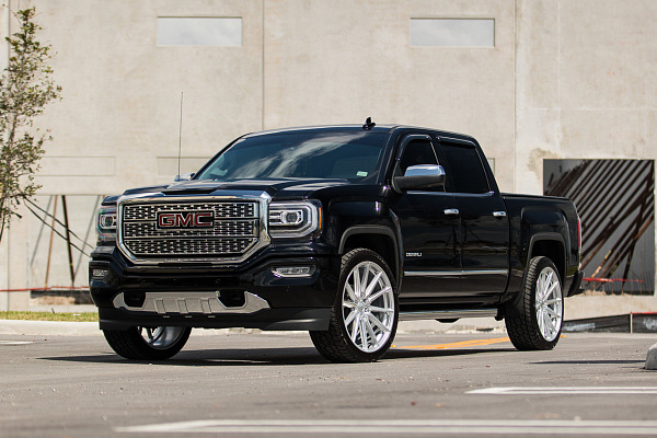 Фото дисков Vossen HF6-1 Серебро на GMC Sierra III