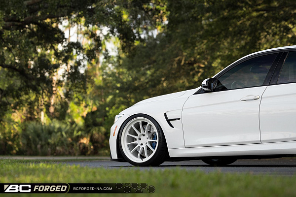 Фото дисков BC Forged TD01 Белый глянец на BMW 3/M3 (F3x/F80)