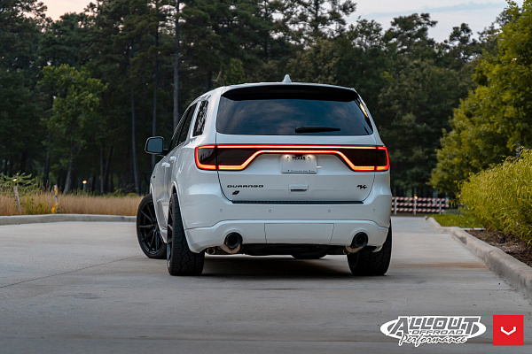 Фото дисков Vossen HF-3 Черный сатин на Dodge Durango III