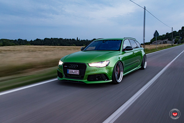 Фото дисков Vossen S17-03 (3-Piece) Глянцевый темный лак на Audi A/RS 6 (C7)