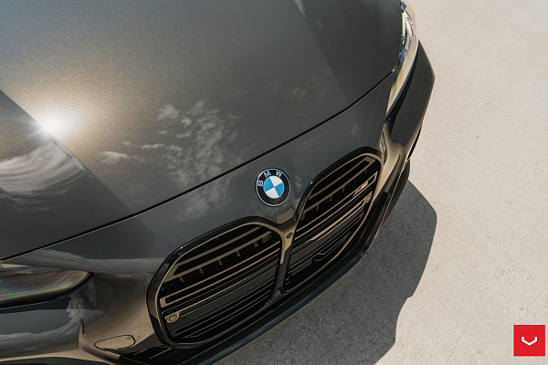 Фото дисков Vossen HF-7 Черный глянец на BMW 4/M4 (G22/G82)