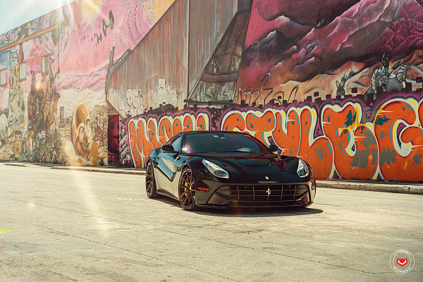 Фото дисков Vossen EVO-2R Глянцевая темная бронза на Ferrari F12