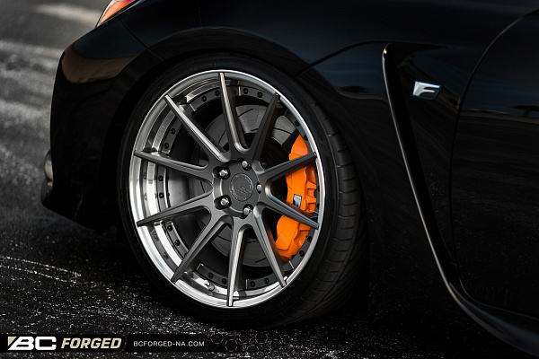 Фото дисков BC Forged HCS04 Матовый графит на Lexus RC