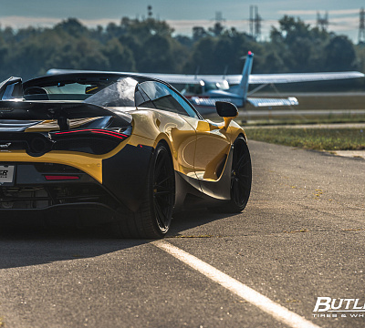 Фото дисков Vossen M-X6 на McLaren 720S