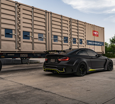 Фото дисков Vossen M-X3 (3-Piece) на BMW 4/M4 (F32/F82)