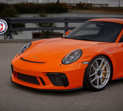 Фото дисков HRE RC104 на Porsche 911 VII