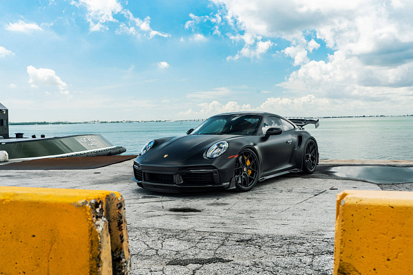 Фото дисков HRE R101 Lightweight Черный сатин на Porsche 911 VIII