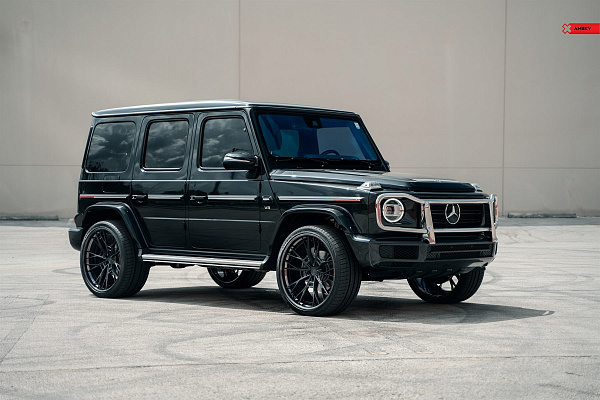 Фото дисков Anrky S3-X5 Черный сатин на Mercedes-Benz G-Class III