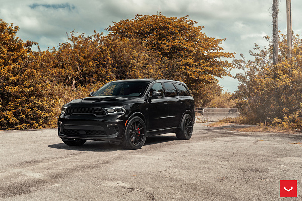 Фото дисков Vossen HF-3 Черный глянец на Dodge Durango III