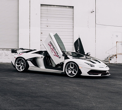 Фото дисков Brixton Forged NC01-R на Lamborghini Aventador