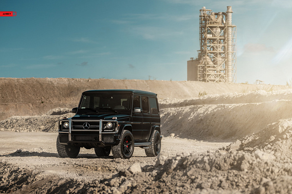 Фото дисков Anrky AN15 Черный сатин на Mercedes-Benz G-Class II