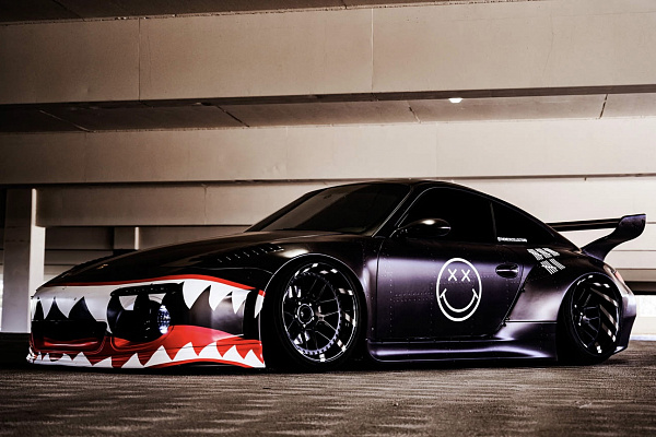 Фото дисков Savini SV63 Черный глянец на Porsche 911 I
