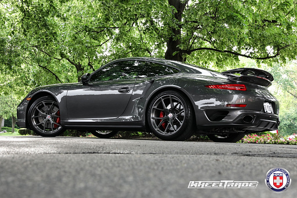 Фото дисков HRE P101 Глянцевый тонированный лак на Porsche 911 VII
