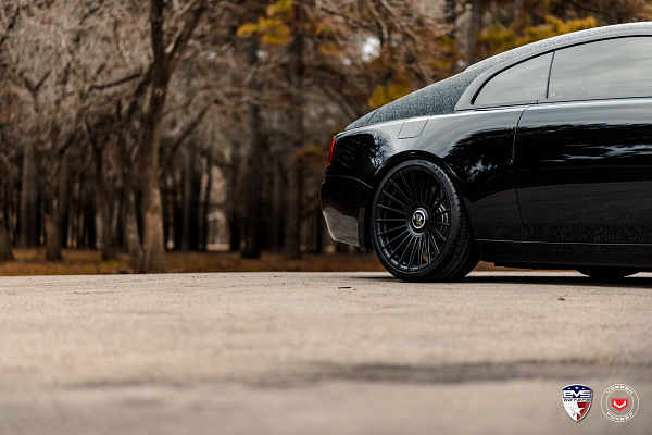Фото дисков Vossen S17-13 Черный сатин на Rolls-Royce Wraith