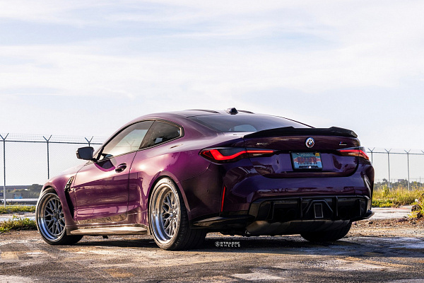 Фото дисков Strasse Wheels SV10M Track Глянцевый лак на BMW 4/M4 (G22/G82)