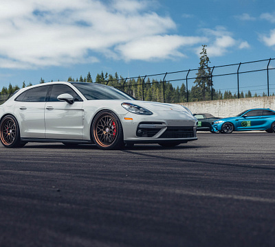 Фото дисков HRE 300 на Porsche Panamera III