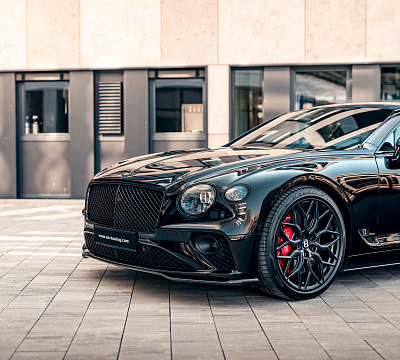 Фото дисков Vossen HF-2 на Bentley Continental GT III