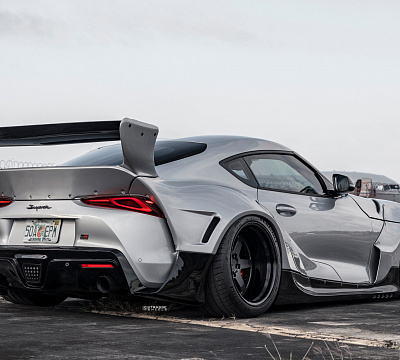 Фото дисков Strasse Wheels S6 Competition на Toyota Supra A90