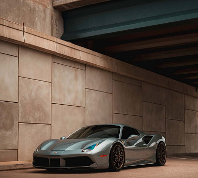 Фото дисков Anrky S1-X1 на Ferrari 812