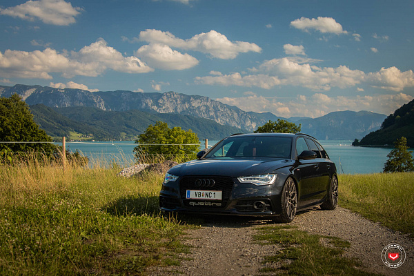 Фото дисков Vossen S17-01 Сатиновый графит на Audi A/RS 6 (C7)