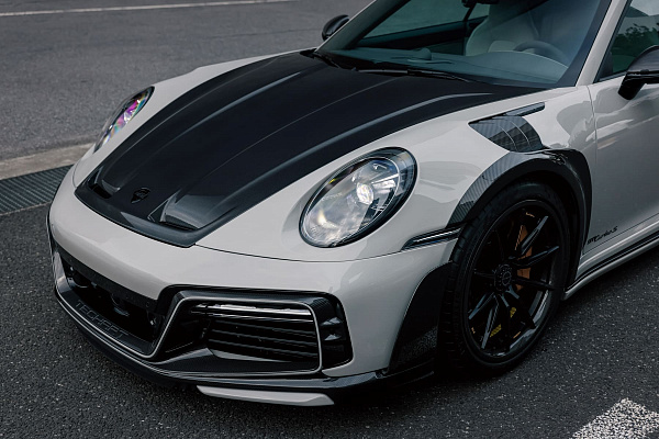 Фото дисков Brixton Forged R11-R Черный сатин на Porsche 911 VIII