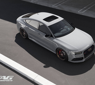 Фото дисков HRE P104 на Audi A/RS 7 (4G)