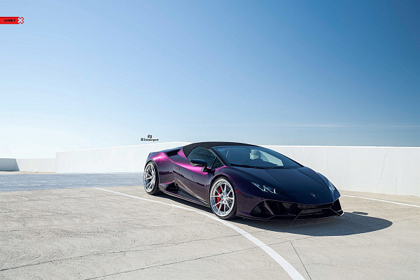 Фото дисков Anrky AN32 Полированный лак на Lamborghini Huracan