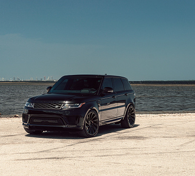 Фото дисков Vossen UV-3 на Land Rover Range Rover Sport II