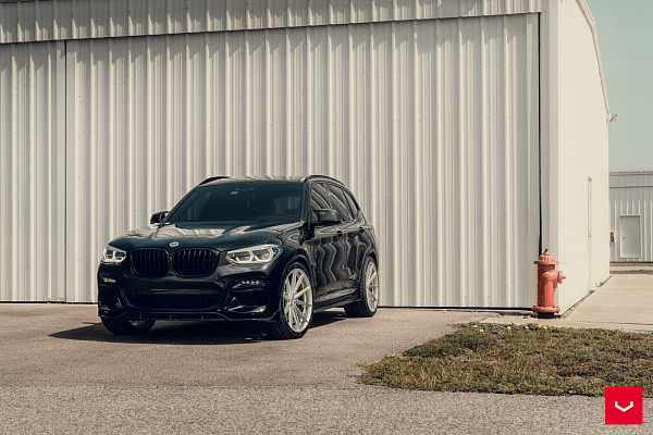 Фото дисков Vossen HFX-2 (5-Lug) Серебро на BMW X3/X3 M (G01/F97)