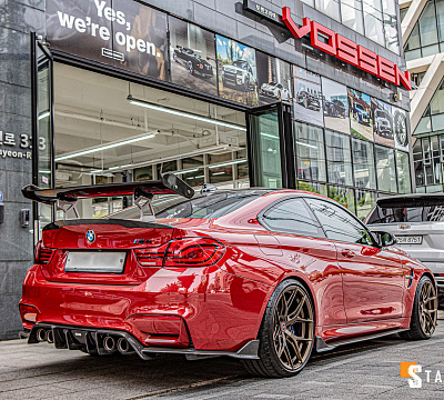 Фото дисков Vossen HF-5 на BMW 4/M4 (F32/F82)
