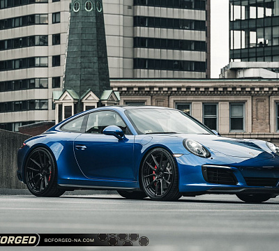 Фото дисков BC Forged HCA162 на Porsche 911 VII