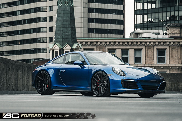 Фото дисков BC Forged HCA162 Глянцевый темный лак на Porsche 911 VII